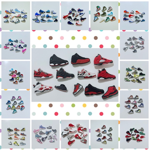 14 Resin Flower Croc Charms Shoe Charm Jibbit Disney Croc Charms - Picture 5 of 9